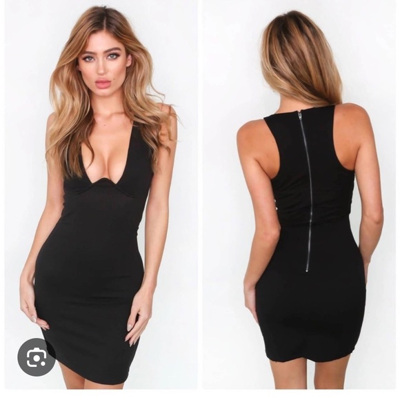 Tiger Mist Dresses & Skirts - Tiger Mist Black Dress